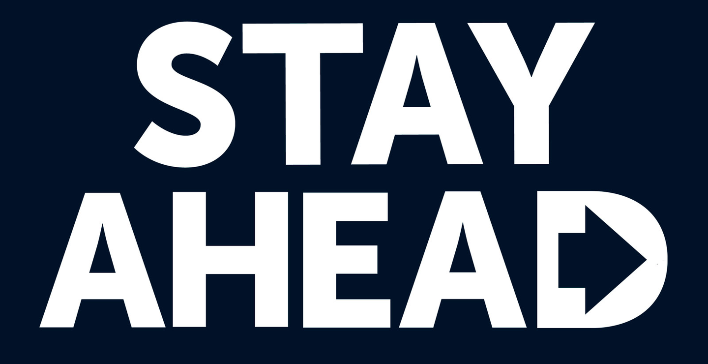 Stay Ahead cover dark